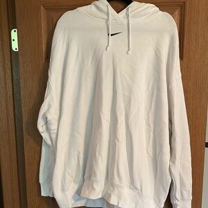 Nike Women's XXL Classic White Hoodie